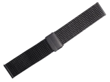 Oryginalna bransoleta Skagen Falster 3 SKT5207 czarna mesh 22mm